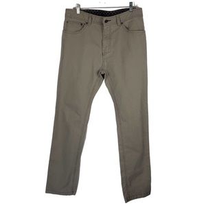 Prana Slim Fit Men's Tan Pants  34W/32L